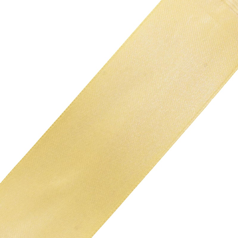 Mandala Crafts Gold Satin Ribbon for Crafts - 50 Yards 2 Inch Wide Fabric Ribbons for Gift Wrapping, Flower Bouquets, and Wedding Party DÃ©cor - Image 2